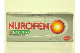 Nurofen Express 200 mg, 20 capsule, Reckitt Benckiser