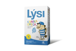 Omega 3 pentru copii, 60 capsule masticabile, Lysi