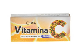 Vitamina C 200 mg, 50 comprimate, Adya