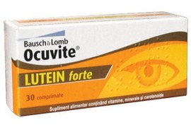 Ocuvite Lutein Forte, 30 capsule, Bausch Lomb 