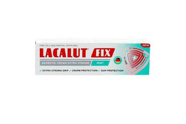 Crema adeziva pentru proteza dentara Fix Mint, 40g, Lacalut