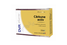 Carbune Activ, 20 Capsule, DVR Pharm