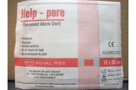 Pansament Steril 10/10, 1 plasture, Help Pore