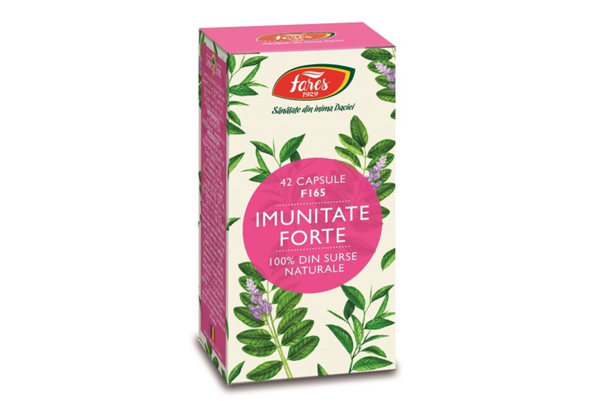 Imunitate Forte F165, 42 capsule, Fares