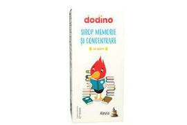 Sirop memorie și concentrare Dodino, 150 ml, Alevia