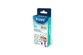 Masti medicale B-SAFE pentru copii cu 10 buc, 3 straturi si 3 pliuri