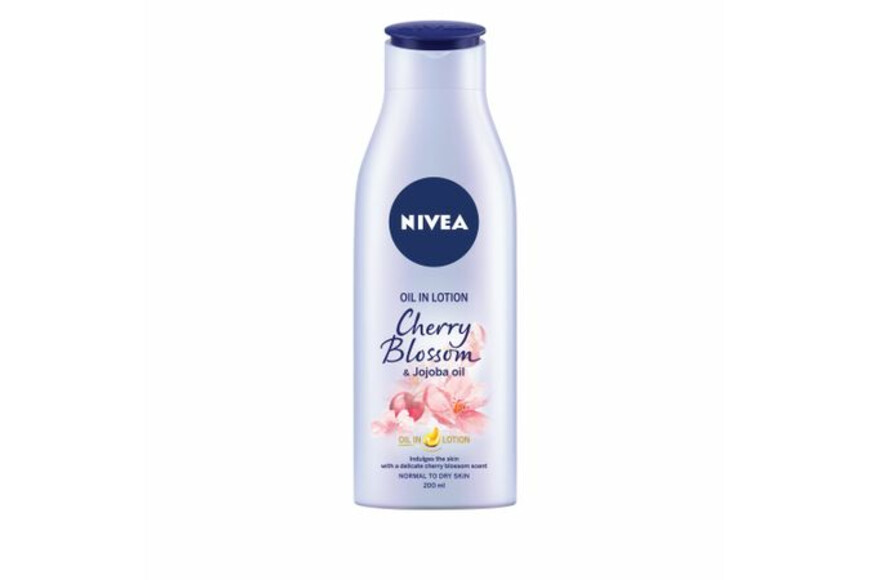 Lotiune de corp cu Flori de Cirese si Ulei de Jojoba, 200 ml, Nivea