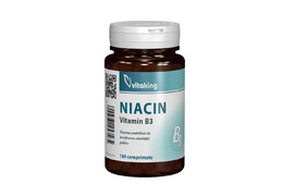 Niacina Vitamina B3 100mg, 100 comprimate, VitaKing