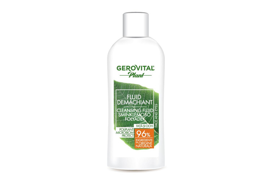 Fluid demachiant Microbiom Protect, 150ml, Gerovital Plant 2019