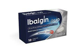 Ibalgin Duo, 10 comprimate, Sanofi