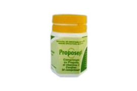 Proposept  cu propolis si vitamina C,  30 comprimate, Institutul Apicol