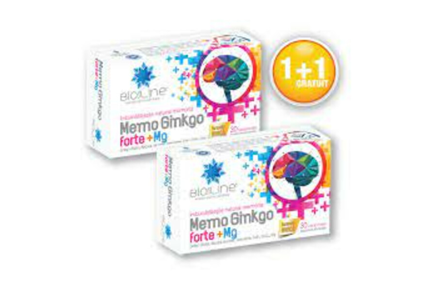 Memo Ginkgo Forte oferta 30+30 comprimate, Helcor