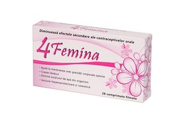4 Femina, 28 comprimate, Zdrovit 