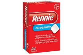 Rennie Peppermint,  24 comprimate masticabile, Bayer