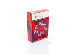 Ca + Mg + Zn + D3 + Se, 30 comprimate masticabile, Remedia