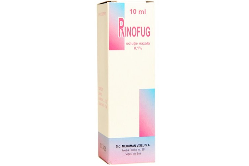 Rinofug 0.1% Solutie Nazala 10ml, Meduman Viseu