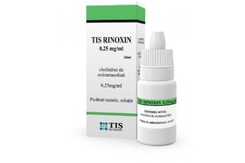 Rinoxin 0 25 Mg/ml 10ml Picaturi Nazale, Tis Farmaceutic
