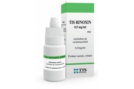 Rinoxin 0 5mg/ml Picaturi Nazale 10ml, Tis Farmaceutic