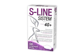 S-Line Sistem 40+, 56 comprimate, Natur Produkt 