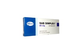 Sab Simplex comprimate 80mg 20 comprimate, Pfizer
