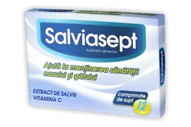 Salviasept, 12 comprimate, Zdrovit 