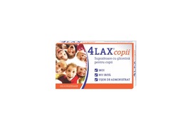4 Lax Supozitoare Glicerina Copii