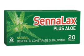 Sennalax plus Aloe, 20 comprimate, Biofarm