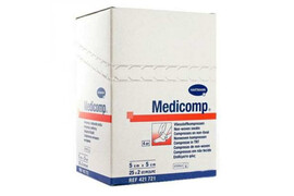 Comprese 6str Medicomp Extra 5x5cm 2str, 1 bucata, Hartmann
