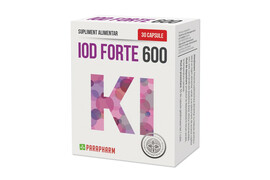 Iod Forte 600, 30 capsule, Parapharm