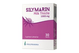 Silymarina Milk Thistle 1000mg, 30 capsule, Polipharma