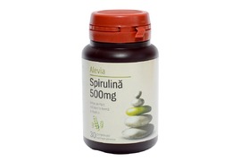 Spirulina 500 mg, 30 comprimate, Alevia