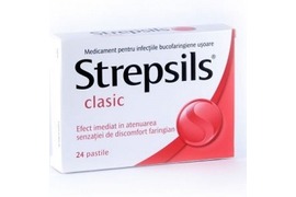 Strepsils Clasic, 24 comprimate, Reckitt