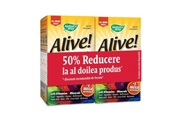 Alive Mens 50+ Ultra Pachet 30+30 comprimate, Secom