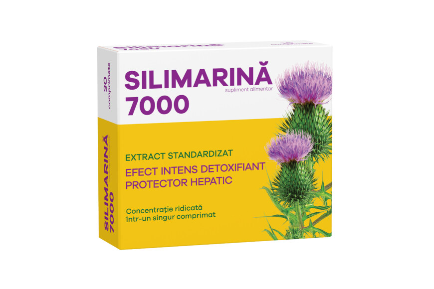 Silimarina 7000, 30 comprimate, Fiterman