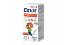 Sirop pentru consolidarea sistemului osos Cavit junior, 150 ml, Biofarm