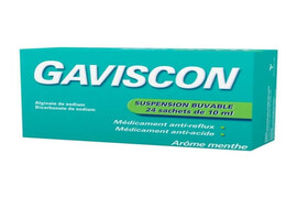 Gaviscon Mentol suspensie orală, 24 plicuri, Reckitt Benckiser Healthcare