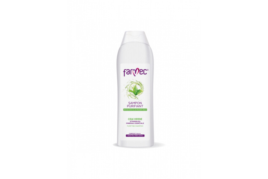 Șampon Purifiant Ceai Verde  400ml, Farmec
