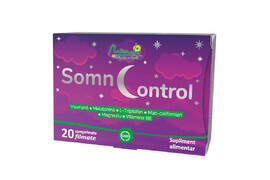 Somn Control, 20 Comprimate, Naturalis