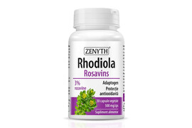 Rhodiola Rosavins 500mg, 30 capsule vegetale, Zenyth