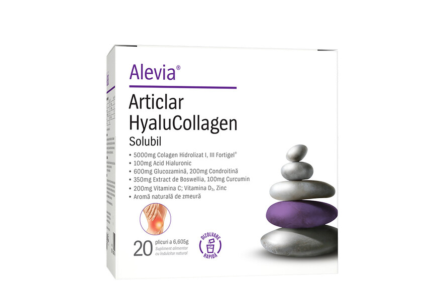 Complex Articlar HyaluCollagen, 20 plicuri, Alevia
