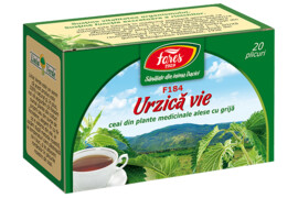 Ceai de Urzica vie, F184, 20 plicuri, Fares