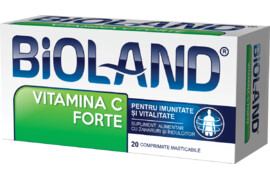 Bioland® Vitamin C Forte 500mg, 20 comprimate, Biofarm