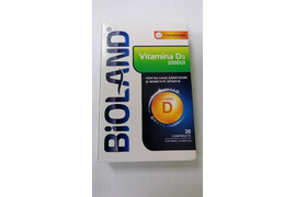 Bioland Vitamina D 2000mg,  30 comprimate, Biofarm