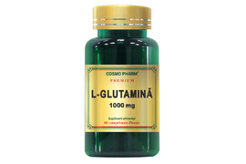 L-Glutamina 1000 mg, 60 comprimate, Cosmopharm
