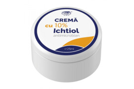 Crema cu 10% ichtiol, 25 ml, Ceta Sibiu
