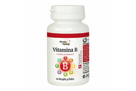 Vitamina B cu drojdie si polen, 60 comprimate, Dacia Plant