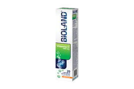 Bioland Vitamina C, 1000 mg, 20 compr efervescente, Biofarm