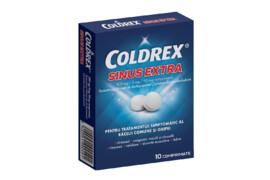 Coldrex Sinus Extra, 500 mg/3 mg/50 mg, 10 comprimate, Perrigo