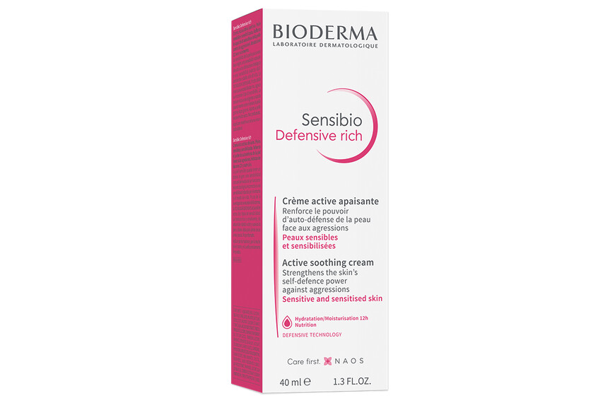 Crema calmanta Sensibio Defensive Rich, 40 ml, Bioderma
