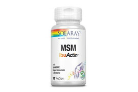 MSM ibucctin Solaray, 30 capsule, Secom